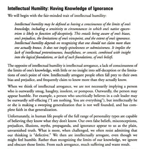 Definition Essay On Humility