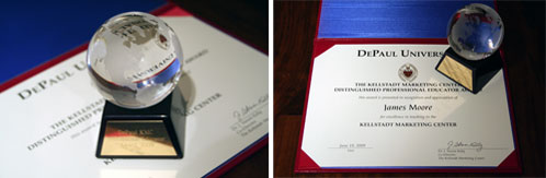 The Kellstadt Marketing Center Distinguished Professional Educator Award