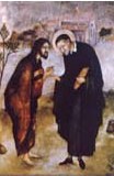 Vincent de Paul and the Beggar Christ Icon