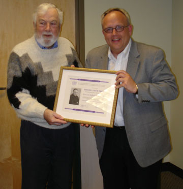 Awarding of Coste Prize to Fr. Poole