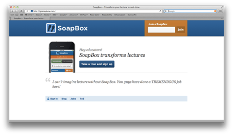 soapbox