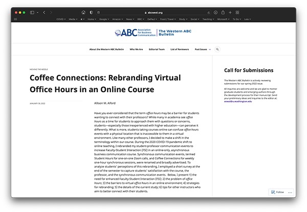 virtual office hours