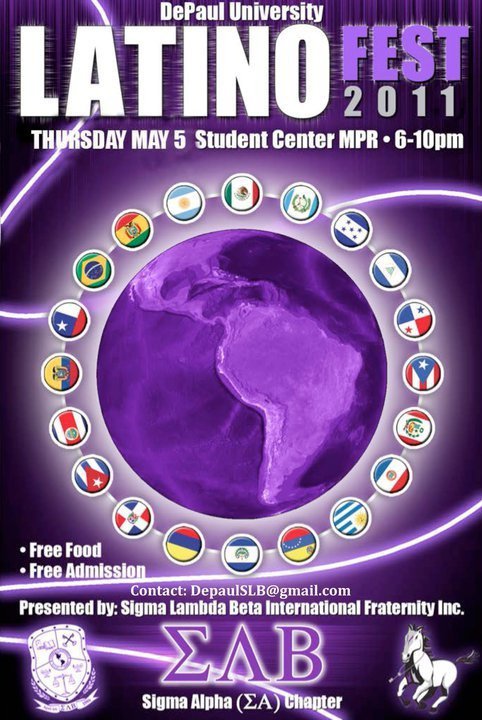 Latino Fest Flyer