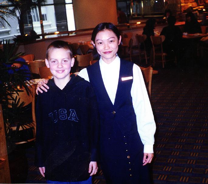 Isaac's favorite waitress