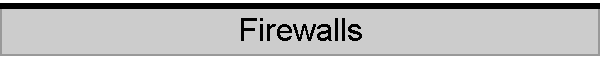 Firewalls