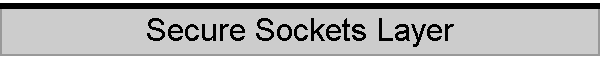 Secure Sockets Layer