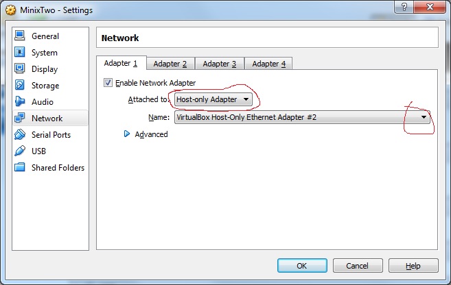 finding gateway mac address for virtualbox host only network