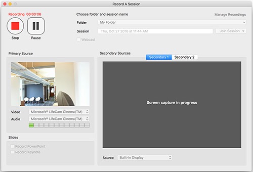 panopto for mac does not record powerpoint