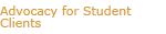 Advocacy for Student Clients