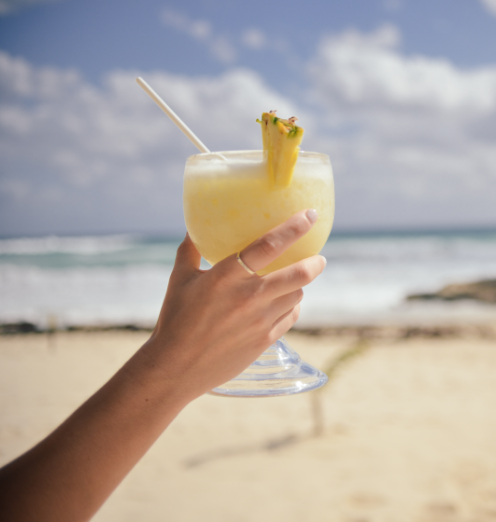 pina colada beach