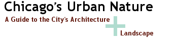 Chicago's Urban Nature A Guide to the City's Architecture + Landscape