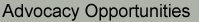 Advocacy Opportunities