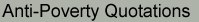 Anti-Poverty Quotations